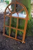 Eisenfenster als Antik-Fenster für Gartenmauer m Bogen, Produktbild-Vorschau 1