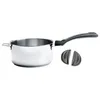 Set mit 4 edelstahltöpfen 14/16/18/20 cm + 1 griff + 2 Produktbild-Vorschau 4