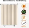 Douchegordijn 240x180 cm, beige, waterafstotend, Productafbeelding-voorbeeld 7