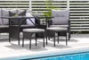 Venture Home Lounge-Set Knock Schwarz Produktbild-Vorschau 6