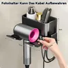 Haartrocknerhalter für das Badezimmer, stanzfrei und Produktbild-Vorschau 5