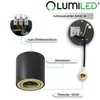LUMILED Inbouwspot, opbouwspot, opbouwstraler, inbouwlamp, Productafbeelding-voorbeeld 15