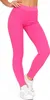 Gestreifte LEGGINS WOMEN'S Baumwolle Lange Blickdichte Produktbild-Vorschau 2