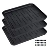 3er Set Schuhablage 37 x 30 cm Schuhabtropfer Produktbild-Vorschau 1