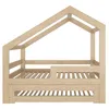 Ausziehbett mit Rausfallschutz Asymmetrisch 180x90/160x80 Produktbild-Vorschau 2