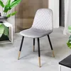 Velurová židle obývací židle jídelní židle křeslo 44x52x85 Náhled obrázku produktu 8