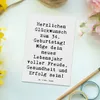 Mr. & Mrs. Panda Postkarte Spruch 34. Geburtstag - Weiß - Produktbild-Vorschau 2