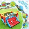 Hüpfburg Hindernisparcours 400x340cm - Kinder Springburg Produktbild-Vorschau 3
