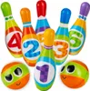 all Kids United XL Bowling Set für Kinder – Riesiges Produktbild-Vorschau 1