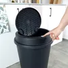 Vilde | Poubelle 47 l - Noir - Pratique - Avec clapet - Voir les images du produit 4