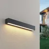 Lucande LED-Wandleuchte Lengo, 50cm, anthrazit, down, Produktbild-Vorschau 2