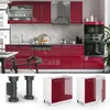 Mobile lavello cucina Vicco Fame-Line Bordeaux lucido 80 cm Anteprima dell’immagine prodotto 3