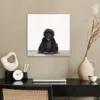 MuchoWow® Poster Kind - Affe - Schimpanse - Babytiere - Produktbild-Vorschau 3