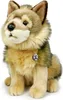 Kuscheltier Wolf sitzend 28 cm hoch Plüschtier * ESCADA Produktbild-Vorschau 5