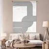 MuchoWow® Wandteppich Wandbehang Abstrakt - Schwarz - Weiß Produktbild-Vorschau 5