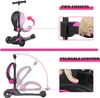 BremToy Kinderroller, Tretroller mit LED-Rädern, Kinder Produktbild-Vorschau 6
