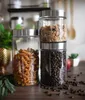 3 nádoby na potraviny s kovovým víkem 1,4 l, 1,2 l, 0,8 l Náhled obrázku produktu 2