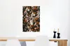 MuchoWow® Poster Hirsch - Orange - Geweih 60x90 cm - Produktbild-Vorschau 5