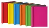A row of colorful binders standing upright. Náhled obrázku produktu