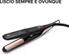 A black and rose gold hair straightener is shown against a white background. Podgląd zdjęcia produktu