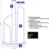 Kela Küchenrollenhalter Stella Metall schwarz 33cmh 15cmØ, Produktbild-Vorschau 7