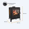 365® Kaminofen Ferrox 55 Panorama Plus 7 kW Gusseisen A+ Produktbild-Vorschau 3