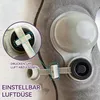 Orthopädisches Memory Foam Sitzkissen mit Coccyx-Entlastung Produktbild-Vorschau 4