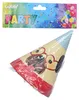 6er Set Partyhüte für Hunde, 15 cm, aus PES Produktbild-Vorschau 3