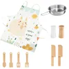 Kinderküche aus Holz – Retro-Design, rosa, inkl. Zubehör & Produktbild-Vorschau 20