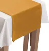 Zamatový behúň na stôl 40x180 cm horčicový žltý Náhľad obrázku produktu 4