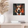 DEQOART Hybrid Leinwand Bild 30x30 cm 'Wildes Business' Produktbild-Vorschau 4