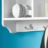 SoBuy® Nástěnný věšák, závěsná police, knihovna, nástěnná Náhled obrázku produktu 7