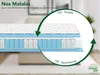 Matelas ergonomique 7 zones avec ressorts ensachés | 100 x Voir les images du produit 4