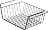 Závesný kôš pod polici kovový čierny 40,5x26,5x14,5 cm Náhľad obrázku produktu 3