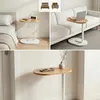 C-förmiger Couchtisch – Beistelltisch für Wohnzimmer und Produktbild-Vorschau 3