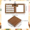 Skizzenbuch Palette aus Holz, Tragbare Aquarell Palette 15 Produktbild-Vorschau 2