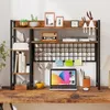 A desk organizer shelf unit with various items on it. Produktbild-Vorschau