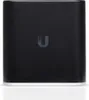 A black Ubiquiti Networks airCube router is shown centered on a white background. Produktbild-Vorschau