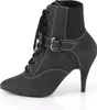 DREAM-1022 Damen Booties von Pleaser Pink Label, Schwarz EU Produktbild-Vorschau 3