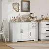 Mueble aparador HOMCOM con puertas de cierre suave, armario Vista previa de la imagen del producto 2