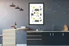 MuchoWow® MuchoWow® Gerahmtes Poster Tiere - Elefant - Affe Produktbild-Vorschau 5