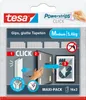tesa Powerstrips CLICK MEDIUM 5.4kg selbstkl. Klettband Anteprima dell’immagine prodotto 1