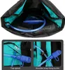 CarryQuest® - Wandelrugzak 60L, nylon, met blauwe regenhoes Productafbeelding-voorbeeld 11