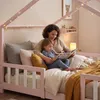 Kinderbett ’Treviolo‘ in Haus-Optik mit Rausfallschutz Produktbild-Vorschau 6