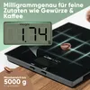 Balance de cuisine en verre Noir Clatronic  KW3820-Noir Voir les images du produit 4