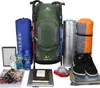 60L wasserdichte Wanderrucksack Camping Bergsteigen Produktbild-Vorschau 6