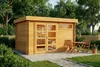 Alpholz Gartenhaus Leandro 394x268cm Imprägn. Pinie mit Produktbild-Vorschau 1