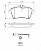 Bosch Bremsbelagsatz, Scheibenbremse  0 986 494 087 Produktbild-Vorschau 7