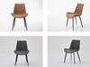 Ekspand | Sedia in velluto LR800 - Nero - Imbottita, Design Anteprima dell’immagine prodotto 12