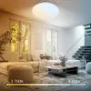 Briloner Plafonnier LED avec télécommande Ø34x6cm rond 24W, Voir les images du produit 4